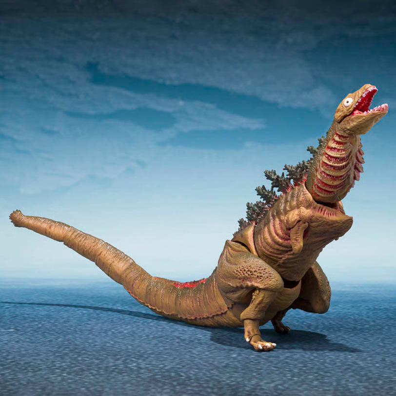 PRE ORDER – S.H.MONSTERARTS GODZILLA [2016] THE SECOND FORM & THIRD FORM & GIANT UNIDENTIFIED CREATURE SET