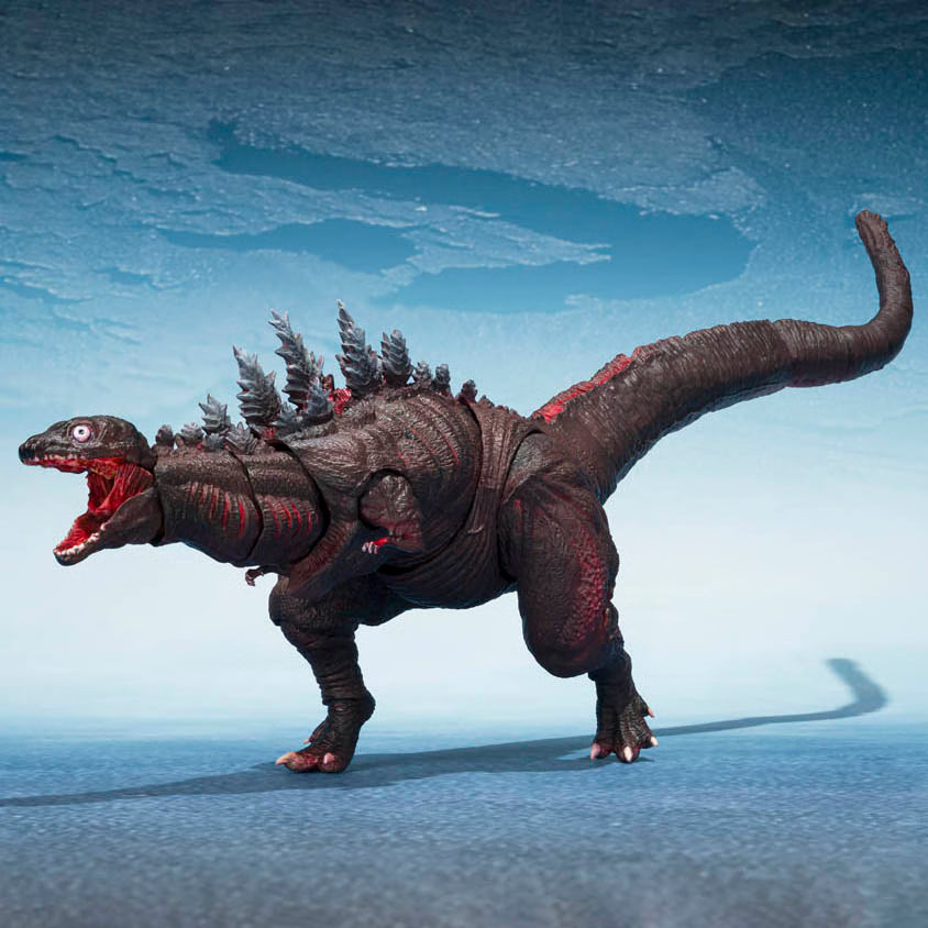 PRE ORDER – S.H.MONSTERARTS GODZILLA [2016] THE SECOND FORM & THIRD FORM & GIANT UNIDENTIFIED CREATURE SET
