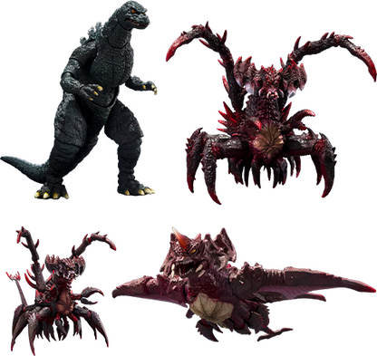 BACK ORDER – S.H.MONSTERARTS GODZILLA JR & DESTOROYAH EVOLUTION