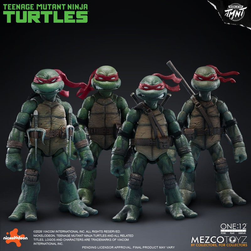 PRE ORDER – THE ONE:12 COLLECTIVE TEENAGE MUTANT NINJA TURTLES BOXED SET