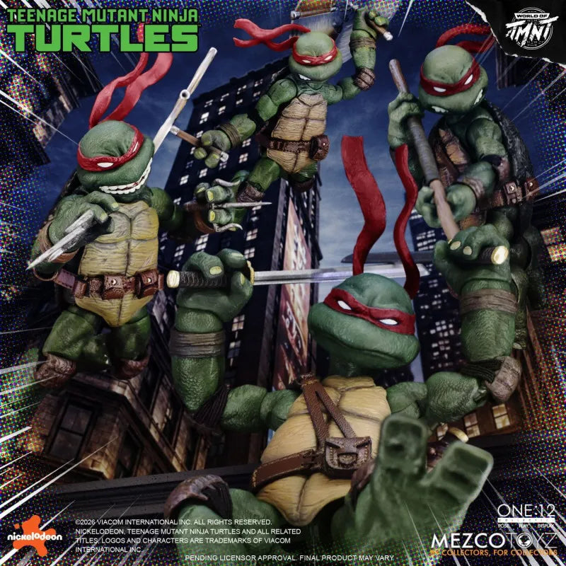 PRE ORDER – THE ONE:12 COLLECTIVE TEENAGE MUTANT NINJA TURTLES BOXED SET