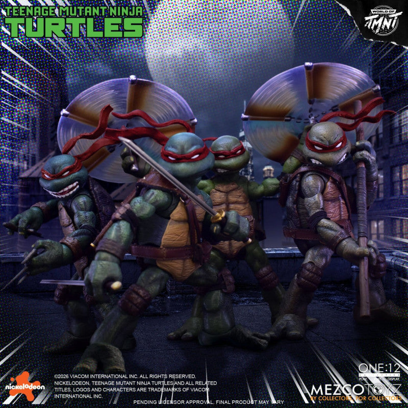 PRE ORDER – THE ONE:12 COLLECTIVE TEENAGE MUTANT NINJA TURTLES BOXED SET