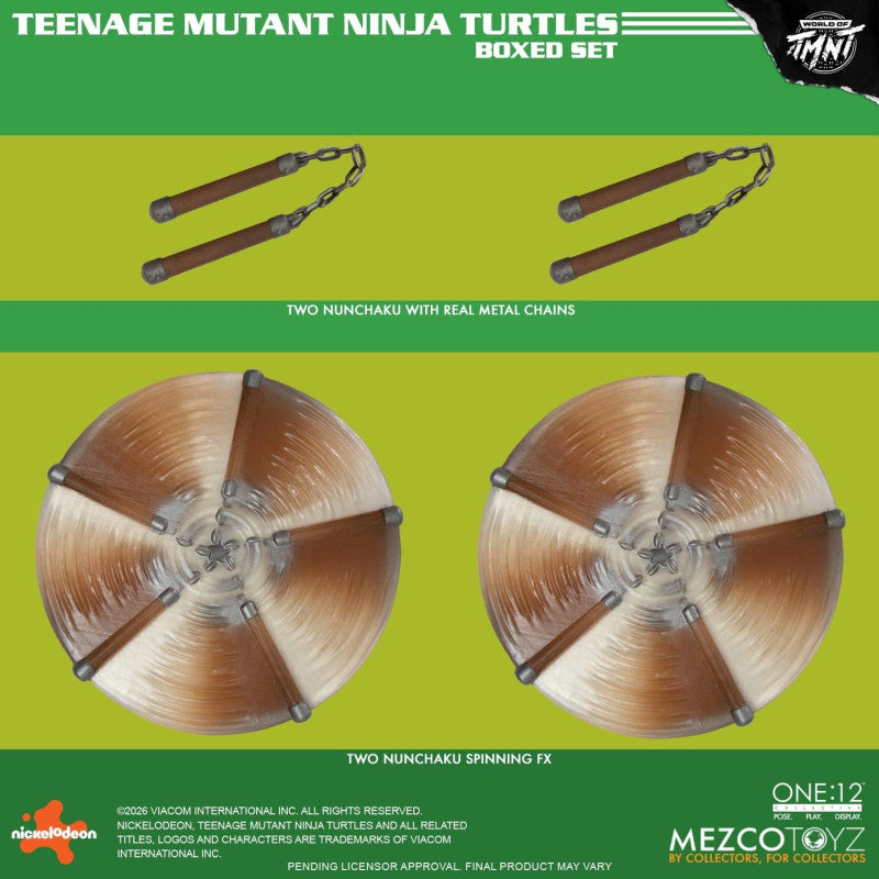 PRE ORDER – THE ONE:12 COLLECTIVE TEENAGE MUTANT NINJA TURTLES BOXED SET