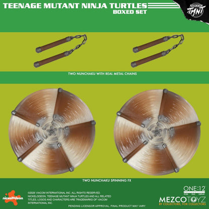 PRE ORDER – THE ONE:12 COLLECTIVE TEENAGE MUTANT NINJA TURTLES BOXED SET