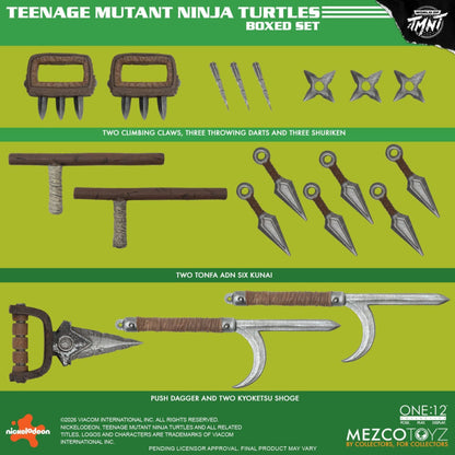 PRE ORDER – THE ONE:12 COLLECTIVE TEENAGE MUTANT NINJA TURTLES BOXED SET
