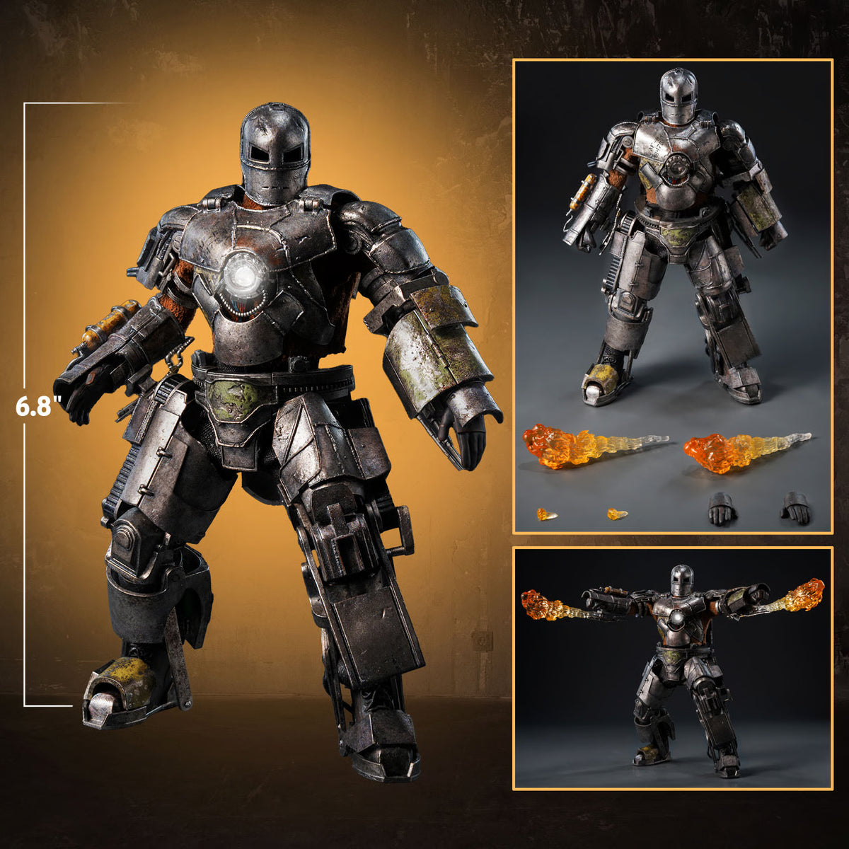 PRE ORDER – MARVEL STUDIOS: THE INFINITY SAGA DLX IRON MAN MARK 1 - 3Z0320