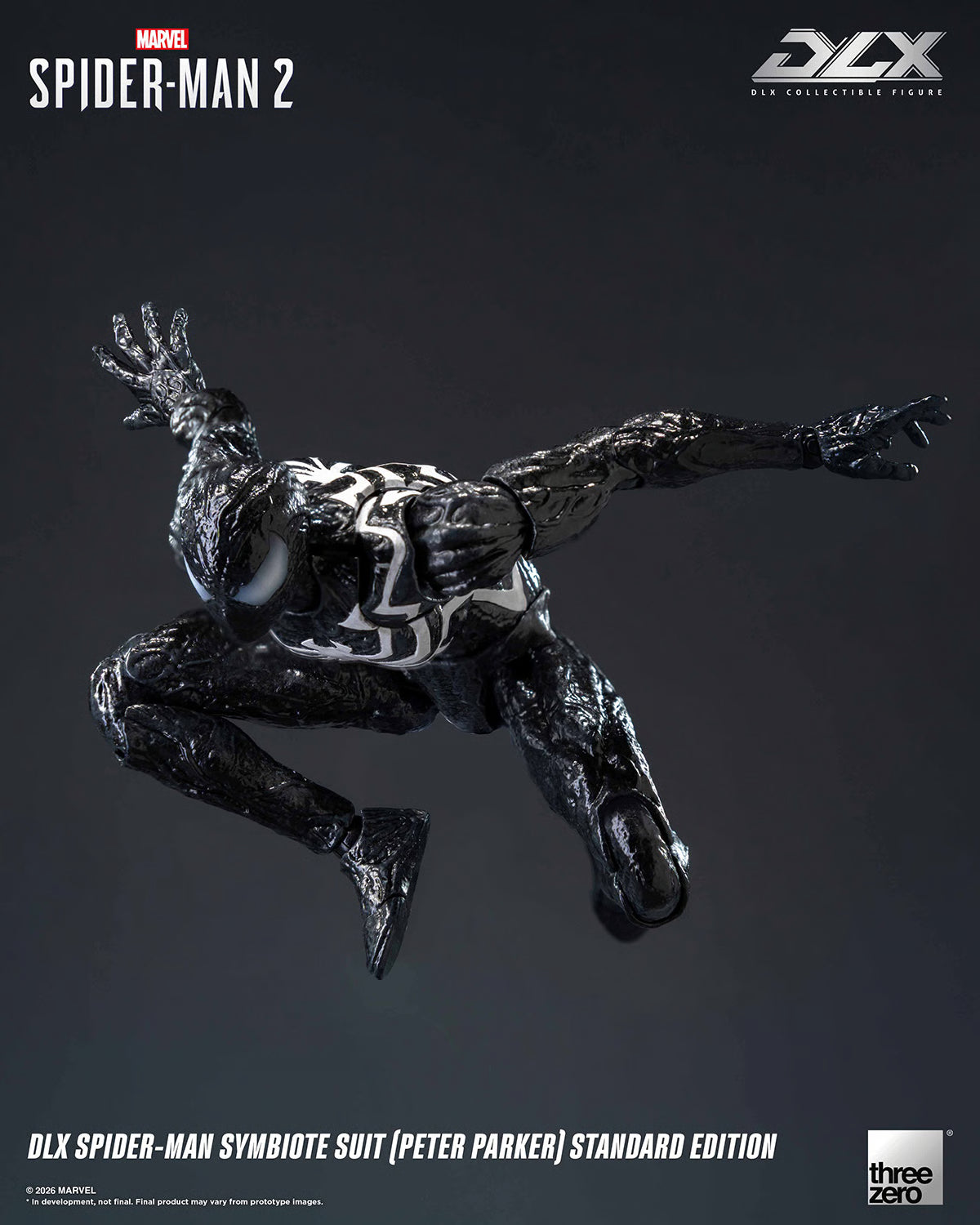 BACK ORDER – MARVEL'S SPIDER-MAN 2 - DLX SPIDER-MAN SYMBIOTE SUIT (PETER PARKER) - STANDARD EDITION