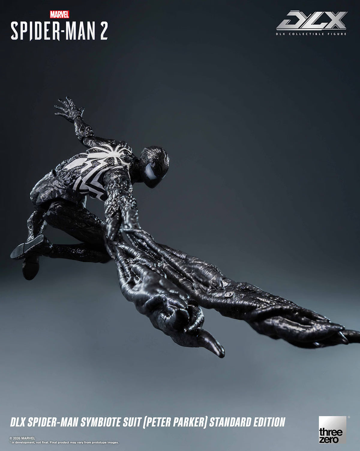 BACK ORDER – MARVEL'S SPIDER-MAN 2 - DLX SPIDER-MAN SYMBIOTE SUIT (PETER PARKER) - STANDARD EDITION