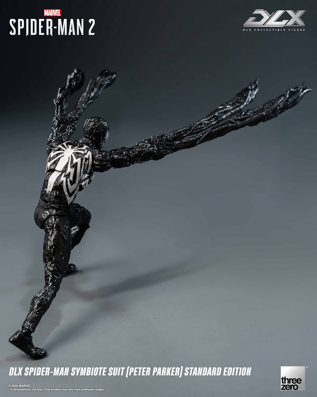 BACK ORDER – MARVEL'S SPIDER-MAN 2 - DLX SPIDER-MAN SYMBIOTE SUIT (PETER PARKER) - STANDARD EDITION