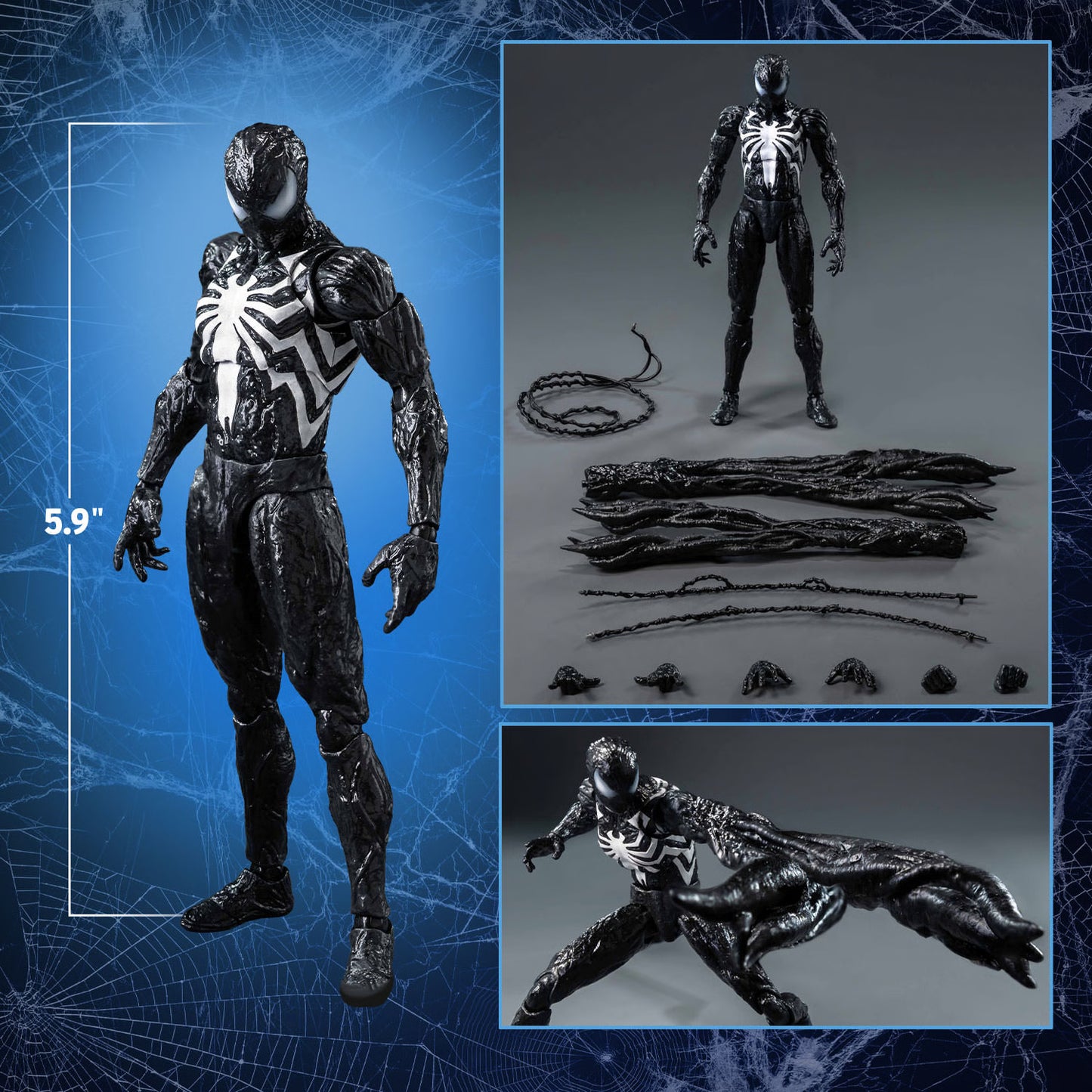 BACK ORDER – MARVEL'S SPIDER-MAN 2 - DLX SPIDER-MAN SYMBIOTE SUIT (PETER PARKER) - STANDARD EDITION