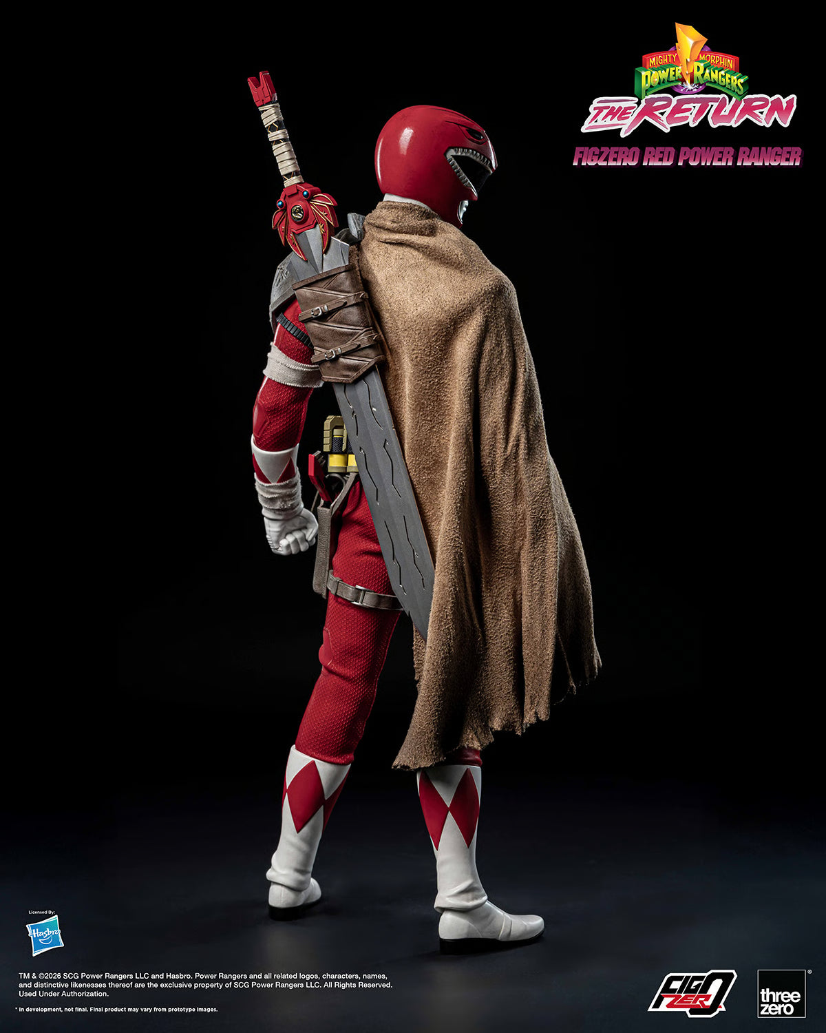 PRE ORDER – 1/6 THREEZERO 3Z1020 MIGHTY MORPHIN POWER RANGERS: THE RETURN FIGZERO RED POWER RANGER