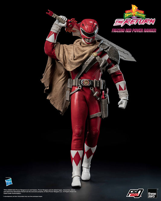 PRE ORDER – 1/6 THREEZERO 3Z1020 MIGHTY MORPHIN POWER RANGERS: THE RETURN FIGZERO RED POWER RANGER