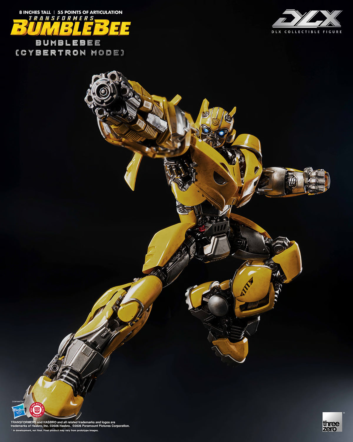 PRE ORDER – TRANSFORMERS: BUMBLEBEE - DLX BUMBLEBEE (CYBERTRON MODE) 3Z10490WO