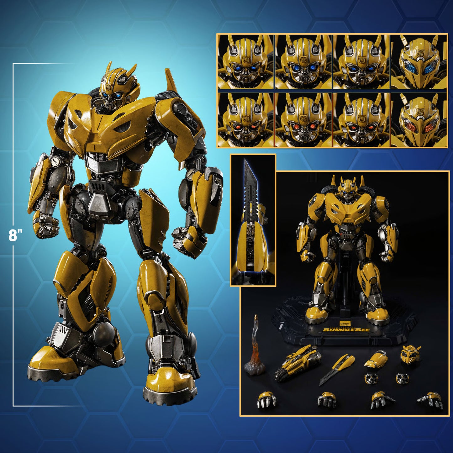 PRE ORDER – TRANSFORMERS: BUMBLEBEE - DLX BUMBLEBEE (CYBERTRON MODE) 3Z10490WO