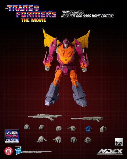 PRE ORDER – TRANSFORMERS MDLX HOT ROD (1986 MOVIE EDITION) - 3Z11250W0