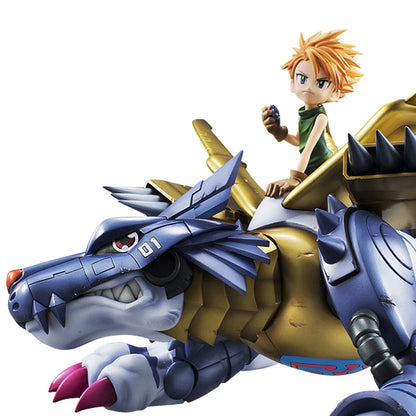 PRE ORDER – PRECIOUS G.E.M. SERIES DIGIMON ADVENTURE - METAL GARURUMON & ISHIDA YAMATO  SET（REPEAT）