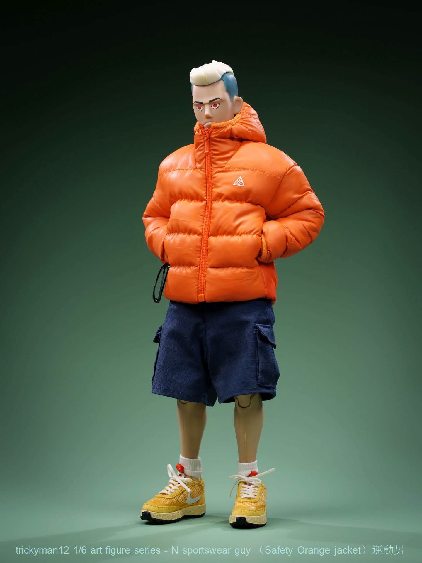 PRE ORDER – 1/6 TRICKYMAN12 - N SPORTSWEAR GUY - SAFETY ORANGE