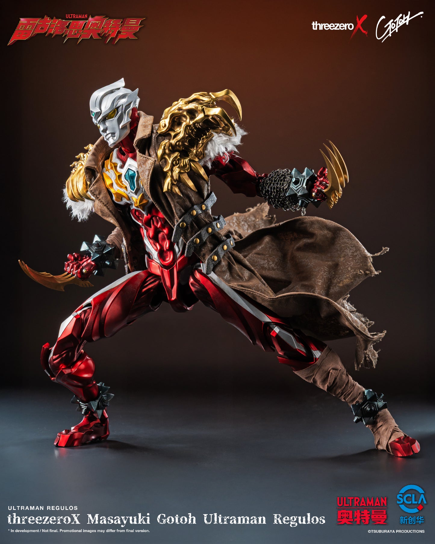 PRE ORDER – THREEZERO X MASAYUKI GOTOU - ULTRAMAN REGULOS
