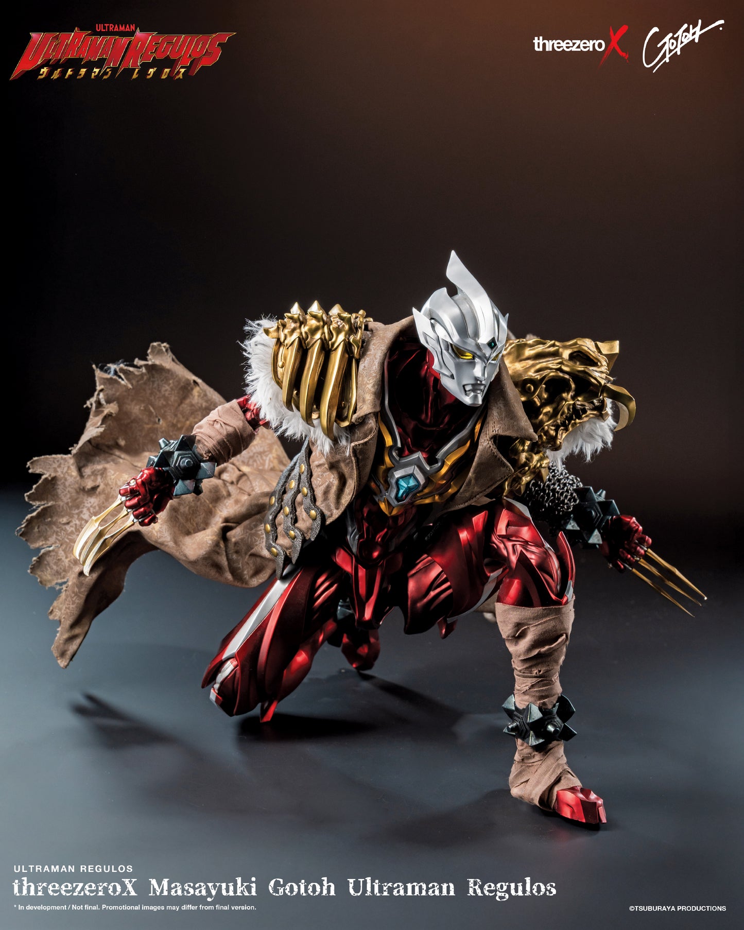 PRE ORDER – [THREEZERO] 3Z0463 ULTRAMAN REGULOS THREEZEROX MASAYUKI GOTOH - ULTRAMAN REGULOS