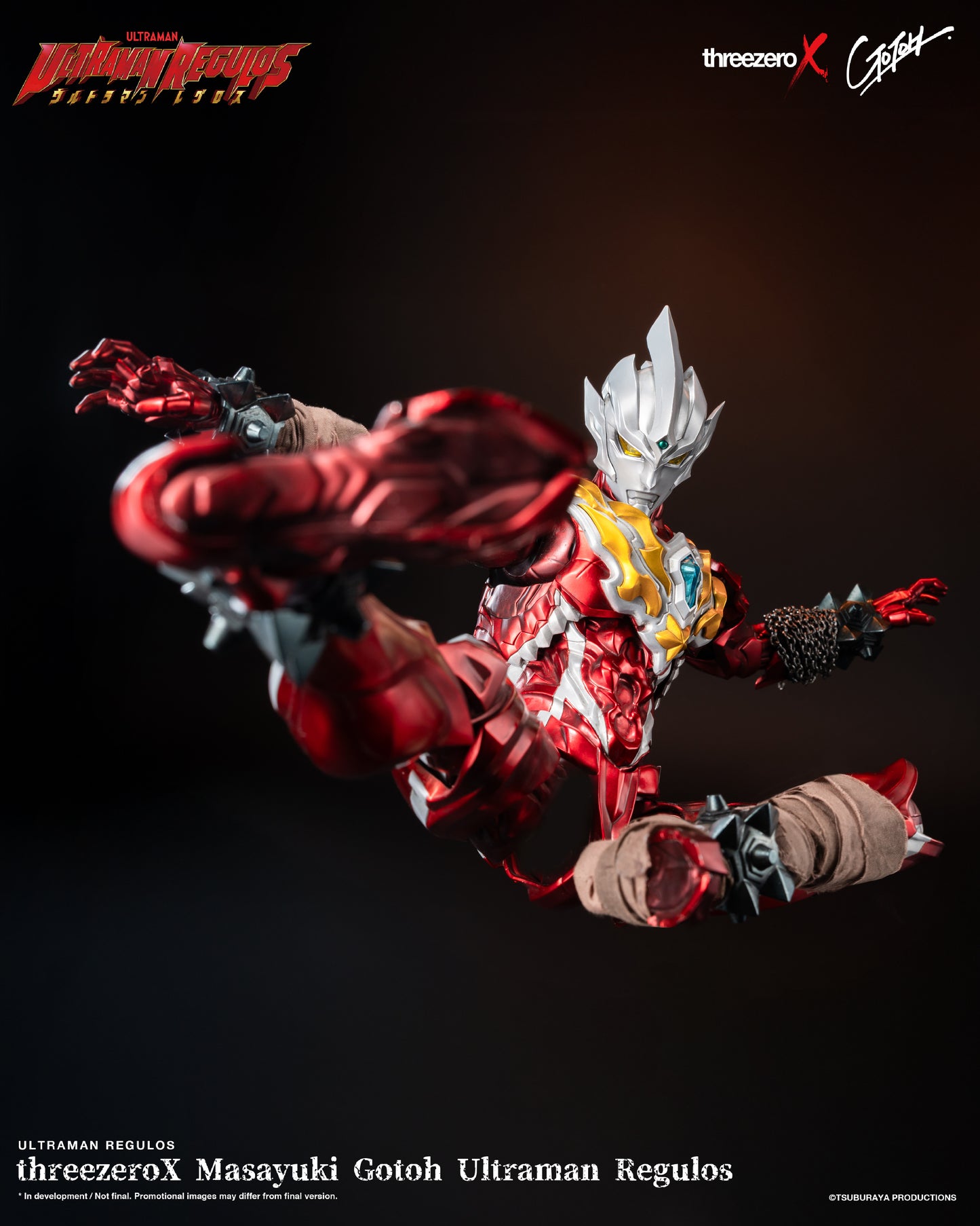 PRE ORDER – [THREEZERO] 3Z0463 ULTRAMAN REGULOS THREEZEROX MASAYUKI GOTOH - ULTRAMAN REGULOS