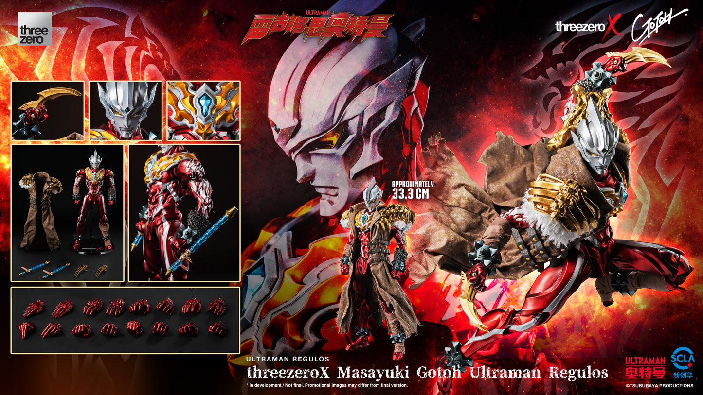 PRE ORDER – THREEZERO X MASAYUKI GOTOU - ULTRAMAN REGULOS