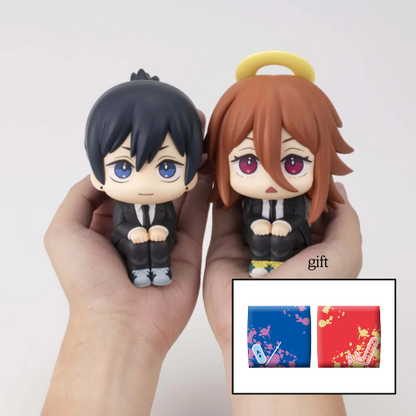 PRE ORDER – LOOKUP CHAINSAW MAN – THE MOVIE: REZE ARC - AKI HAYAKAWA SMILE VER. & ANGEL DEVIL SET [WITH GIFT]