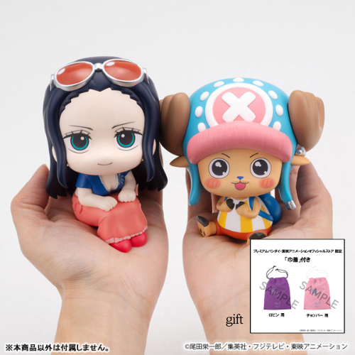 PRE ORDER – LOOKUP ONE PIECE NICO ROBIN & TONY TONY CHOPPER EXCITED VER. SET (WITH GIFT)