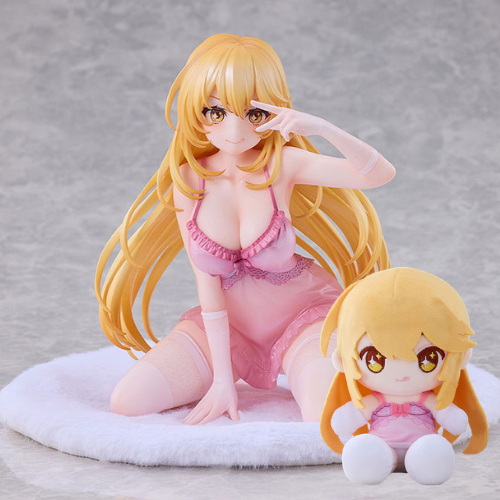 PRE ORDER – 1/6 A CERTAIN SCIENTIFIC RAILGUN T - MISAKI SHOKUHOU : NEGLIGEE VER. FIGURE & PLUSHIE SET