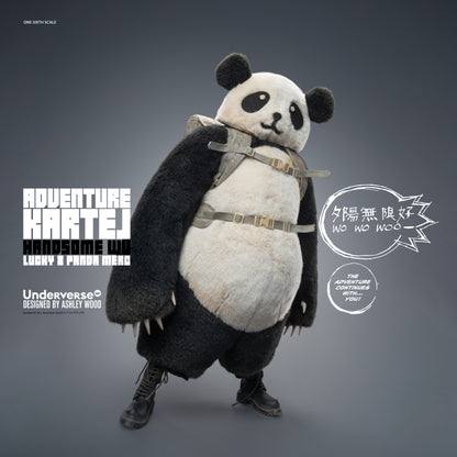 PRE ORDER – 1/6 ADVENTURE KARTEL SERIES DIRTY BOI PANDA HANDSOME WU ACTION FIGURE UV202514