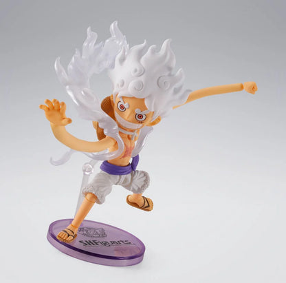PRE ORDER – S.H.FIGUARTS ONE PIECE - WORLD COLLECTABLE FIGURE PREMIUM - MONKEY D.LUFFY GEAR 5 SPECIAL +  S.H.FIGUARTS MONKEY D. LUFFY - GEAR 5 SET