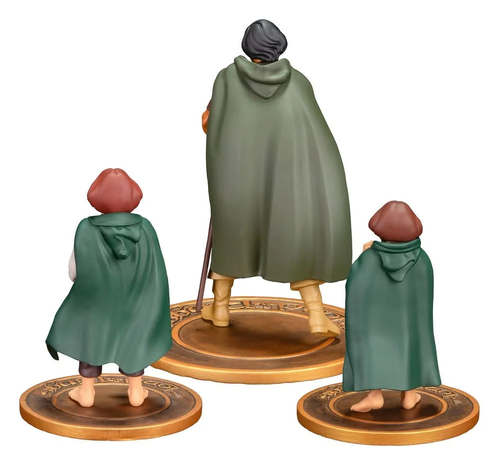 PRE ORDER – THE LORD OF THE RINGS ANIMATED FILM - FRODO, ARAGORN, AND SAMWISE - PVC FIGURE SET