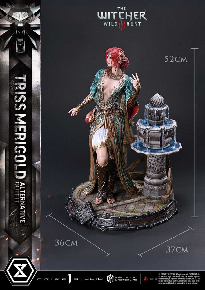 PRE ORDER – 1/4 REAL ELITE MASTERLINE THE WITCHER 3: WILD HUNT TRISS MERIGOLD ALTERNATIVE OUTFIT