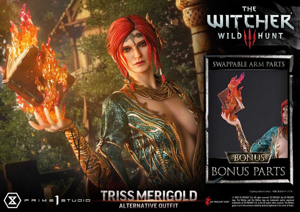 PRE ORDER – 1/4 REAL ELITE MASTERLINE THE WITCHER 3: WILD HUNT TRISS MERIGOLD ALTERNATIVE OUTFIT BONUS VERSION