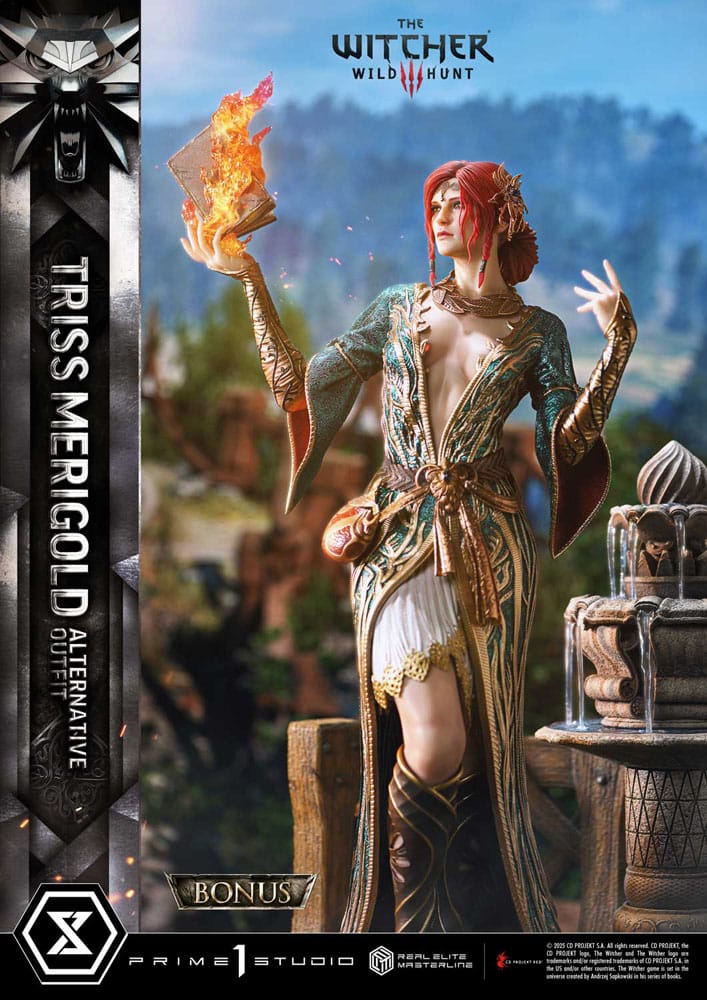 PRE ORDER – 1/4 REAL ELITE MASTERLINE THE WITCHER 3: WILD HUNT TRISS MERIGOLD ALTERNATIVE OUTFIT BONUS VERSION