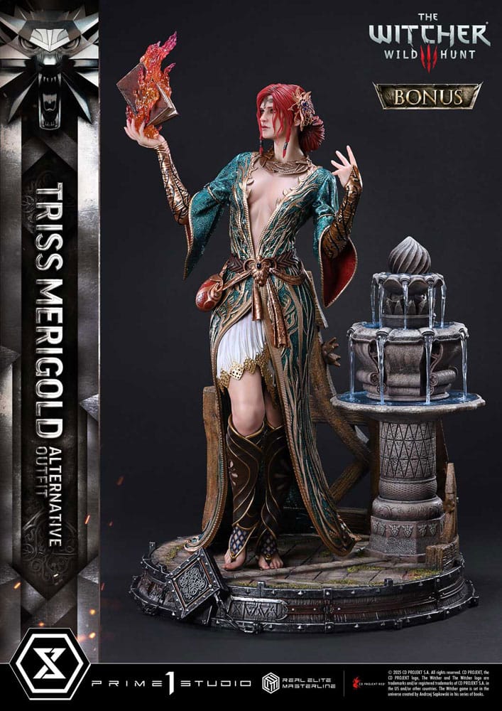 PRE ORDER – 1/4 REAL ELITE MASTERLINE THE WITCHER 3: WILD HUNT TRISS MERIGOLD ALTERNATIVE OUTFIT BONUS VERSION