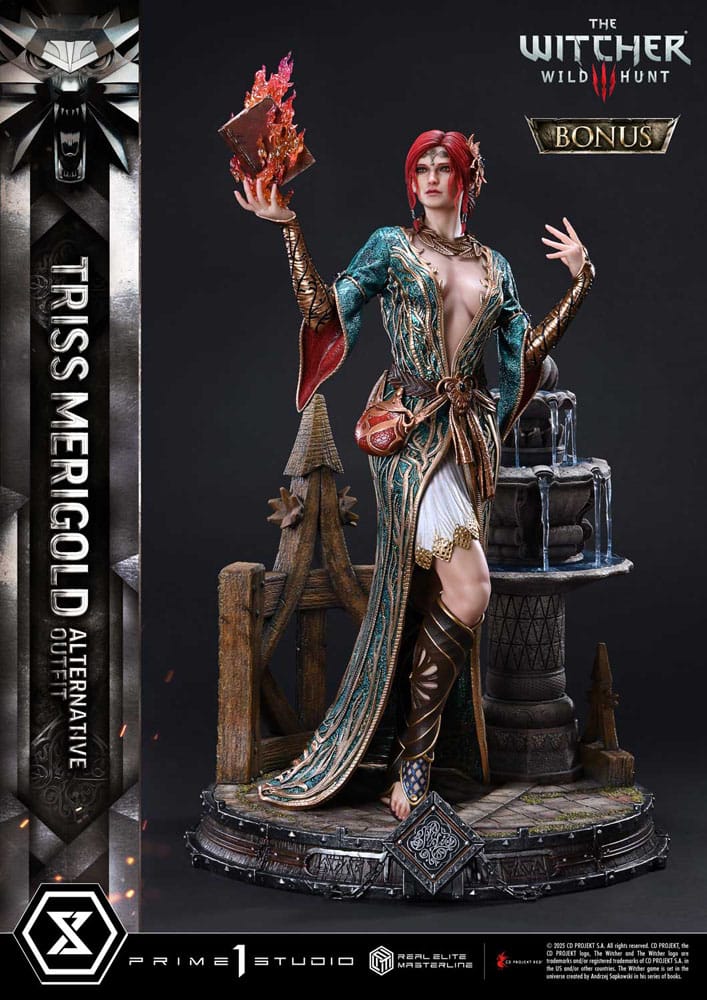 PRE ORDER – 1/4 REAL ELITE MASTERLINE THE WITCHER 3: WILD HUNT TRISS MERIGOLD ALTERNATIVE OUTFIT BONUS VERSION