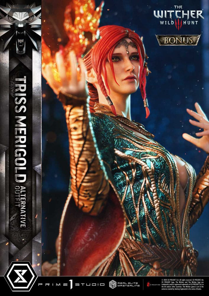 PRE ORDER – 1/4 REAL ELITE MASTERLINE THE WITCHER 3: WILD HUNT TRISS MERIGOLD ALTERNATIVE OUTFIT BONUS VERSION