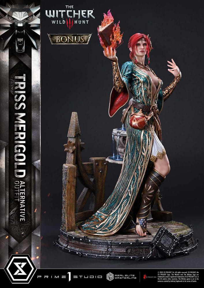 PRE ORDER – 1/4 REAL ELITE MASTERLINE THE WITCHER 3: WILD HUNT TRISS MERIGOLD ALTERNATIVE OUTFIT BONUS VERSION