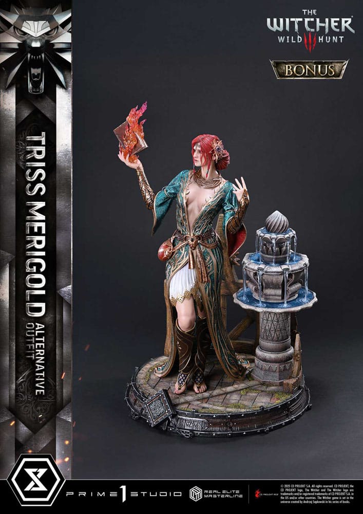 PRE ORDER – 1/4 REAL ELITE MASTERLINE THE WITCHER 3: WILD HUNT TRISS MERIGOLD ALTERNATIVE OUTFIT BONUS VERSION