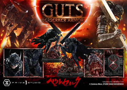 PRE ORDER – 1/4 ULTIMATE PREMIUM MASTERLINE BERSERK GUTS, BERSERKER ARMOR GRUNBELD VS GUTS