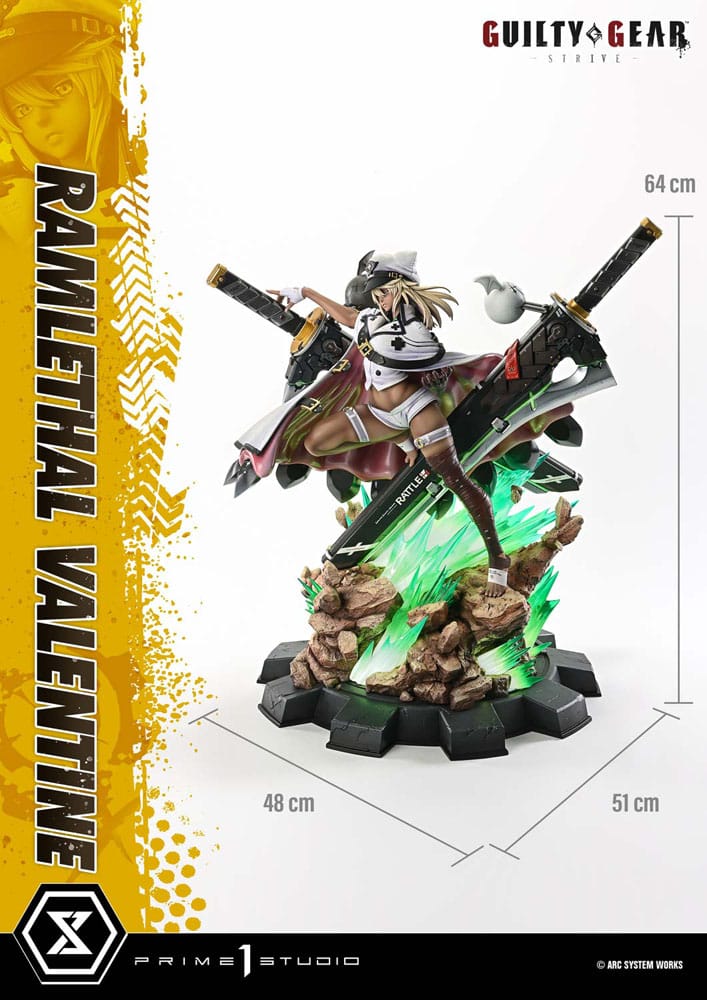 PRE ORDER – 1/4 ULTIMATE PREMIUM MASTERLINE GUILTY GEAR - STRIVE - RAMLETHAL VALENTINE BONUS VERSION