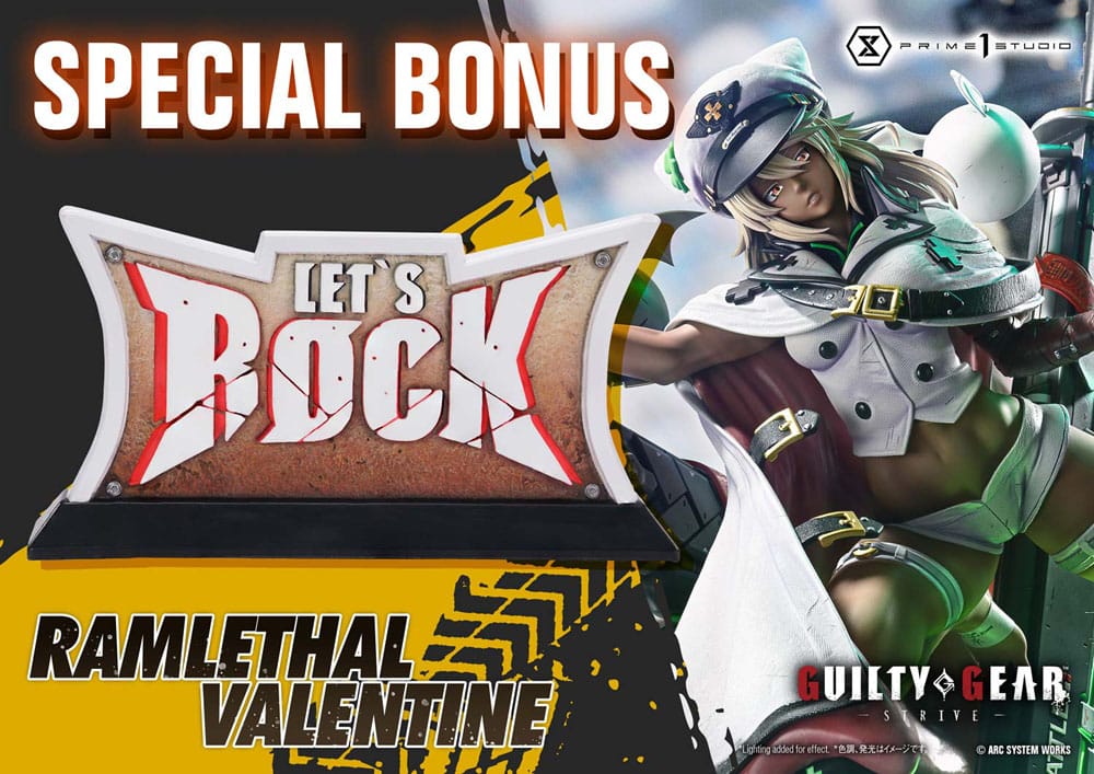 PRE ORDER – 1/4 ULTIMATE PREMIUM MASTERLINE GUILTY GEAR - STRIVE - RAMLETHAL VALENTINE BONUS VERSION