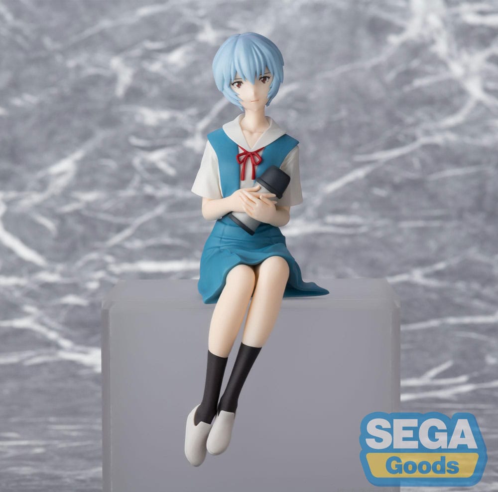 PRE ORDER – REBUILD OF EVANGELION - EVANGELION: NEW THEATRICAL EDITION - PM PERCHING FIGURE - REI AYANAMI
