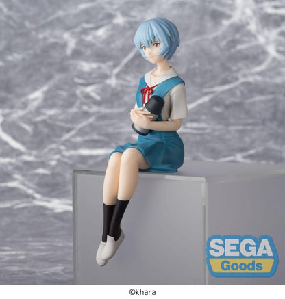 PRE ORDER – REBUILD OF EVANGELION - EVANGELION: NEW THEATRICAL EDITION - PM PERCHING FIGURE - REI AYANAMI