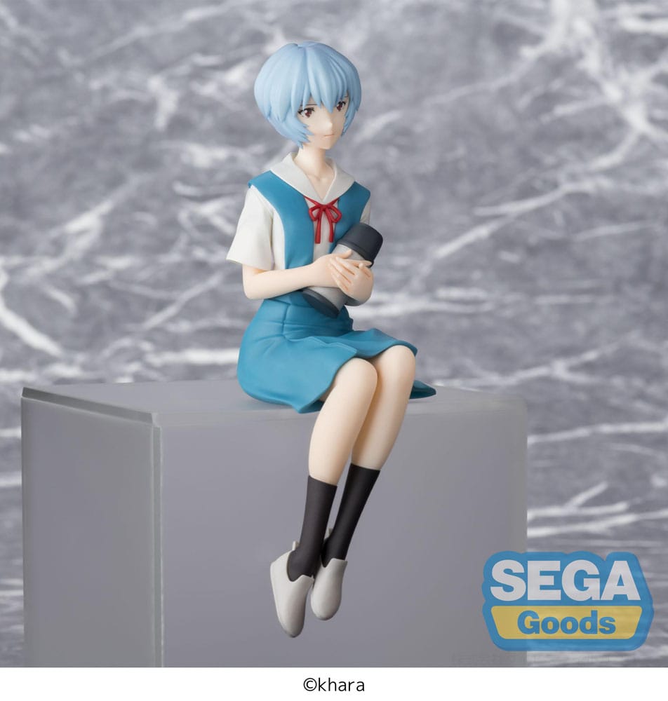PRE ORDER – REBUILD OF EVANGELION - EVANGELION: NEW THEATRICAL EDITION - PM PERCHING FIGURE - REI AYANAMI
