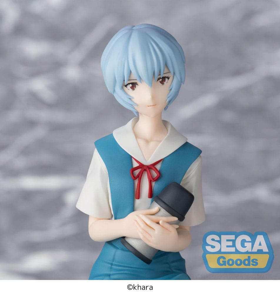 PRE ORDER – REBUILD OF EVANGELION - EVANGELION: NEW THEATRICAL EDITION - PM PERCHING FIGURE - REI AYANAMI