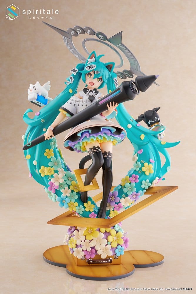 PRE ORDER – 1/7 HATSUNE MIKU × NAOKI SAITO MY FIGURE MAKING! ~ THE PAINTER VER. ~ SCALE FIGURE