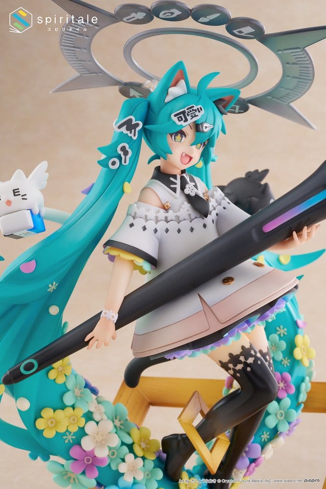 PRE ORDER – 1/7 HATSUNE MIKU × NAOKI SAITO MY FIGURE MAKING! ~ THE PAINTER VER. ~ SCALE FIGURE