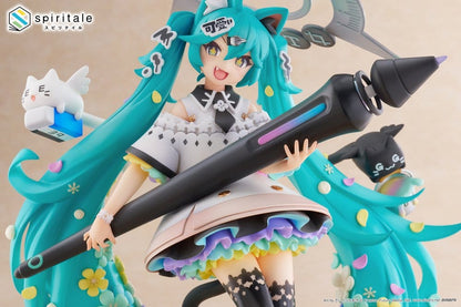 PRE ORDER – 1/7 HATSUNE MIKU × NAOKI SAITO MY FIGURE MAKING! ~ THE PAINTER VER. ~ SCALE FIGURE