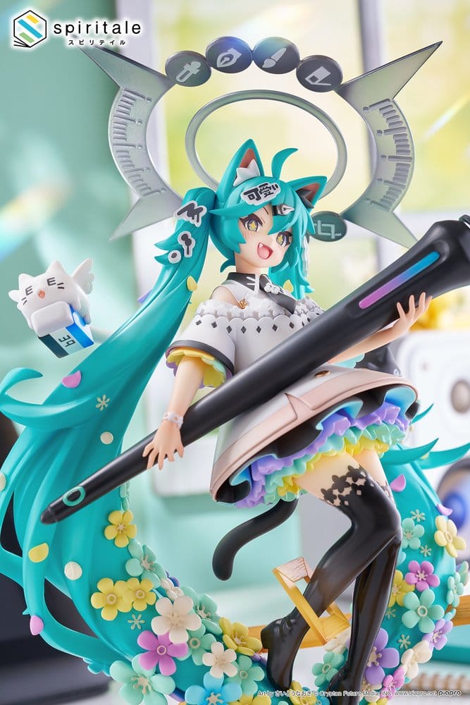 PRE ORDER – 1/7 HATSUNE MIKU × NAOKI SAITO MY FIGURE MAKING! ~ THE PAINTER VER. ~ SCALE FIGURE